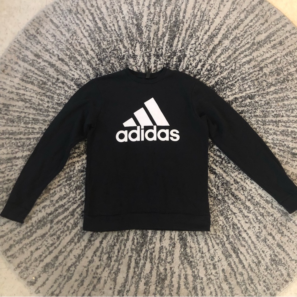 Adidas Golf Big Logo Crewneck Sweatshirt